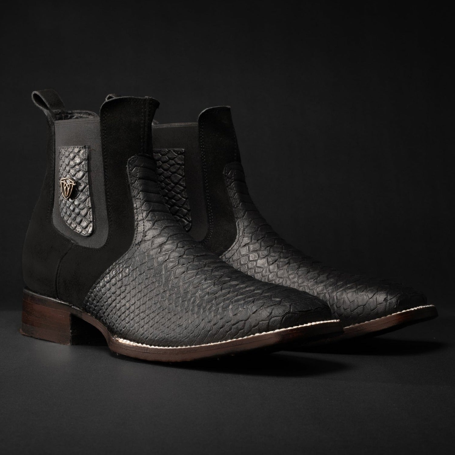 Men's Leather Tribute Python Cowboy Boot – JoeExclusive