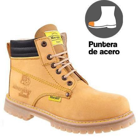 MU033 Murphy Work Boots 6" Track Steel Toe- Miel