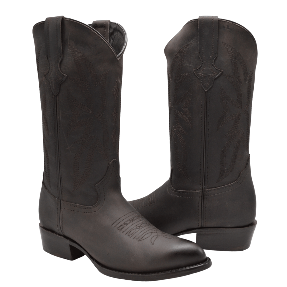 JOE BOOTS 600C TOBACCO Men's Western Boots: J Toe Cowboy boots in