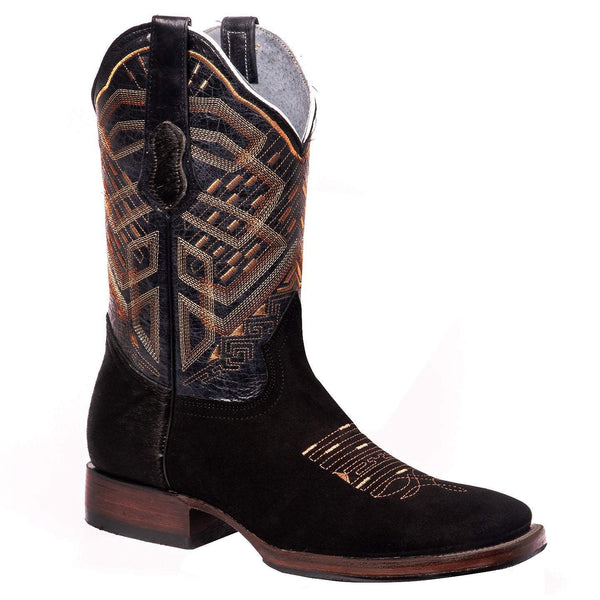 521 Black Rodeo Boots County (Width EE Wide- Half size less recommended)