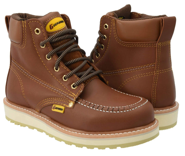 NDP-1943 Honey Guepardo Short Work Boots Double Sole