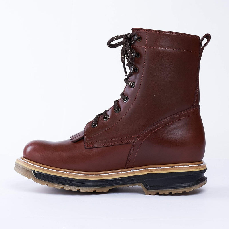 SB564 Work Boot Lace-Up Silver Bull Shedron (WIDE EE LAST-HALF NUMBER LESS RECOMMENDED)