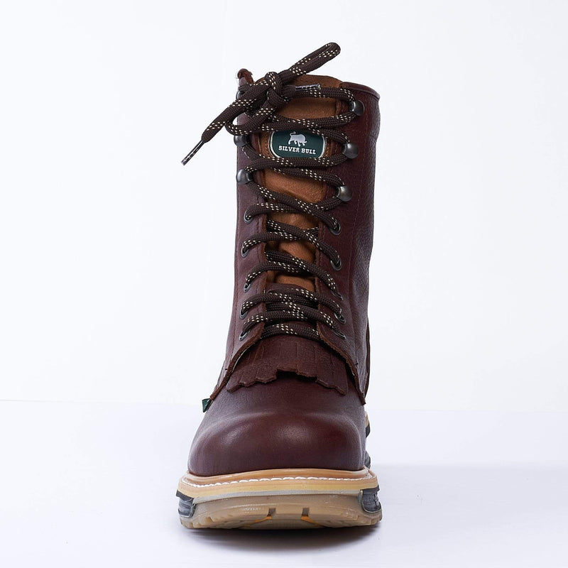 SB564 Work Boot Lace-Up Silver Bull Shedron (WIDE EE LAST-HALF NUMBER LESS RECOMMENDED)