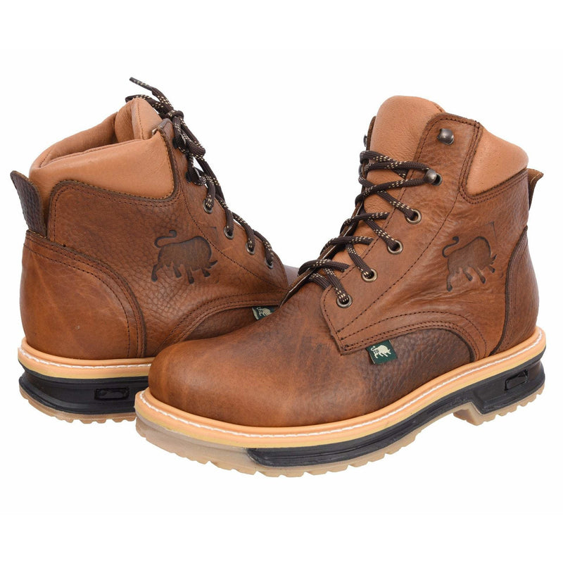 SB664 Lace Up Short Boot Ocre (WIDE EE LAST-HALF NUMBER LESS RECOMMENDED)